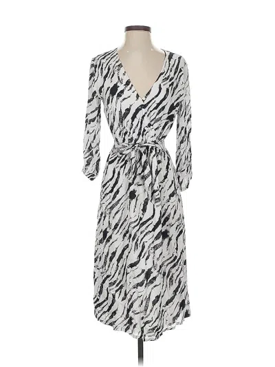 Pre-owned Cloth & Stone Casual Dress In Silver