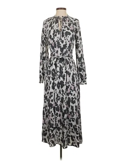 Pre-owned Cloth & Stone Casual Dress In Silver