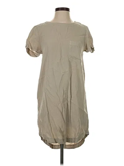 Pre-owned Cloth & Stone Casual Dress In Tan