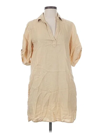 Pre-owned Cloth & Stone Casual Dress In Tan