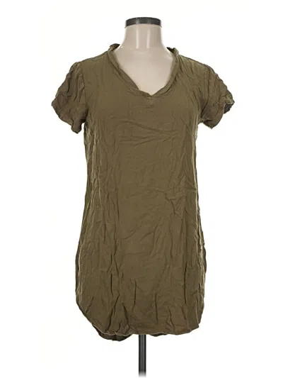 Pre-owned Cloth & Stone Casual Dress In Tan