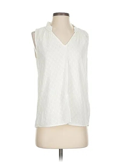 Pre-owned Cloth & Stone Casual Dress In White