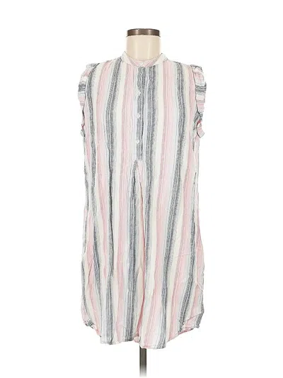 Pre-owned Cloth & Stone Casual Dress In White