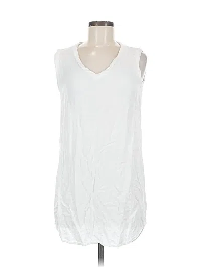 Pre-owned Cloth & Stone Casual Dress In White