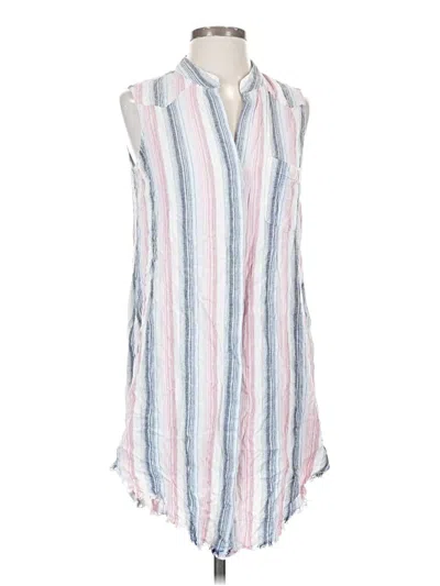 Pre-owned Cloth & Stone Casual Dress In White