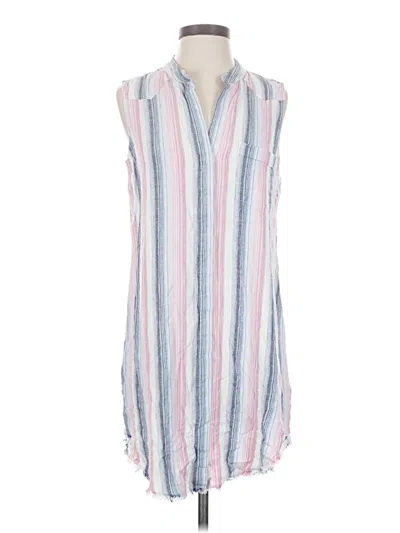 Pre-owned Cloth & Stone Casual Dress In White