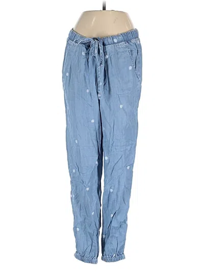 Pre-owned Cloth & Stone Casual Pants In Blue
