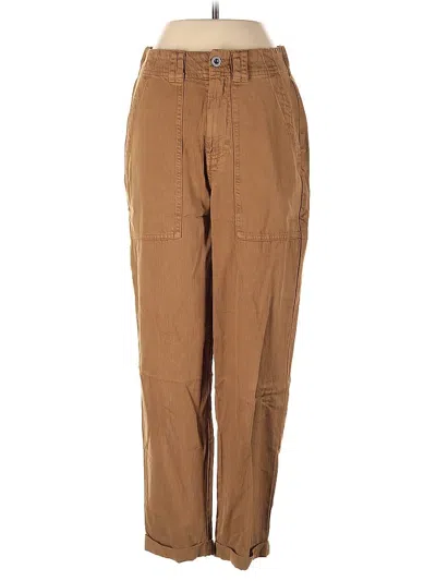 Pre-owned Cloth & Stone Casual Pants In Brown