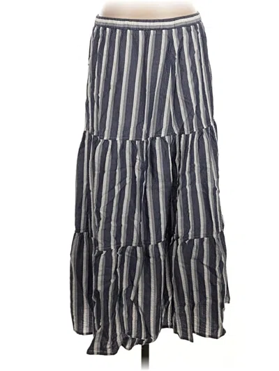 Pre-owned Cloth & Stone Casual Skirt In Gray