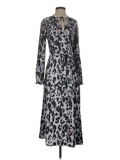 Pre-owned Cloth & Stone Cocktail Dress In Gray