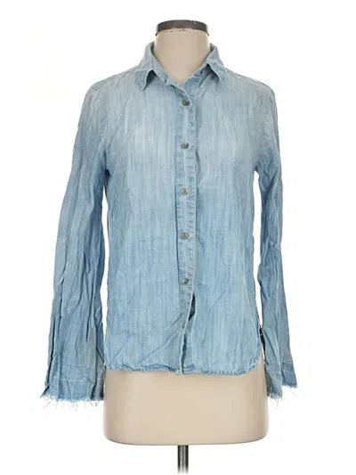 Pre-owned Cloth & Stone Denim Jacket In Blue