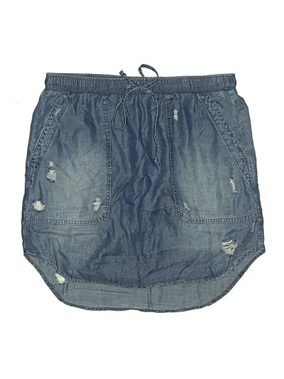 Pre-owned Cloth & Stone Denim Shorts In Blue