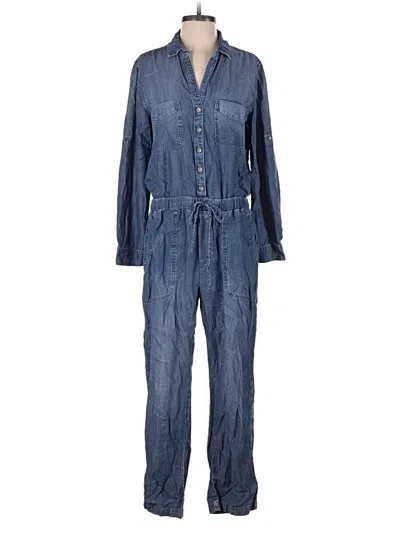 Pre-owned Cloth & Stone Jumpsuit In Blue