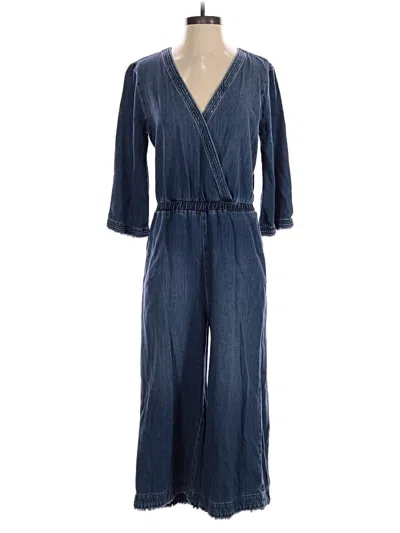 Pre-owned Cloth & Stone Jumpsuit In Blue