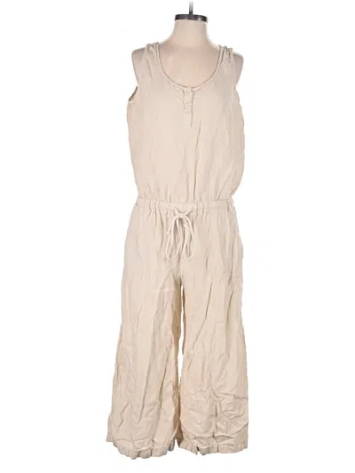 Pre-owned Cloth & Stone Jumpsuit In Brown