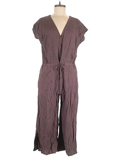 Pre-owned Cloth & Stone Jumpsuit In Brown