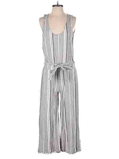 Pre-owned Cloth & Stone Jumpsuit In Gray