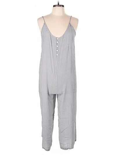 Pre-owned Cloth & Stone Jumpsuit In Gray