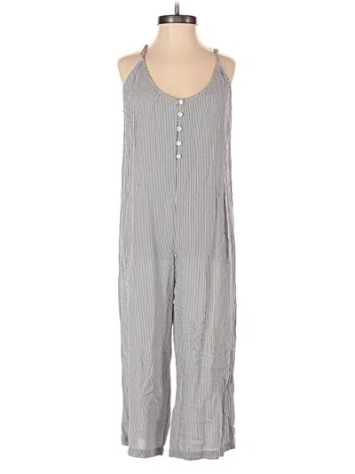 Pre-owned Cloth & Stone Jumpsuit In Gray