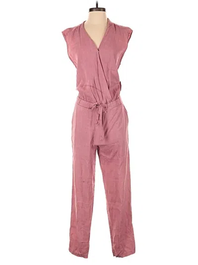Pre-owned Cloth & Stone Jumpsuit In Pink