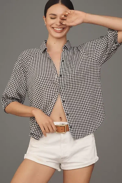 Cloth & Stone Puff-sleeve Buttondown Shirt