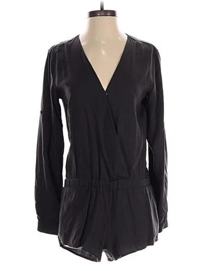 Pre-owned Cloth & Stone Romper In Black