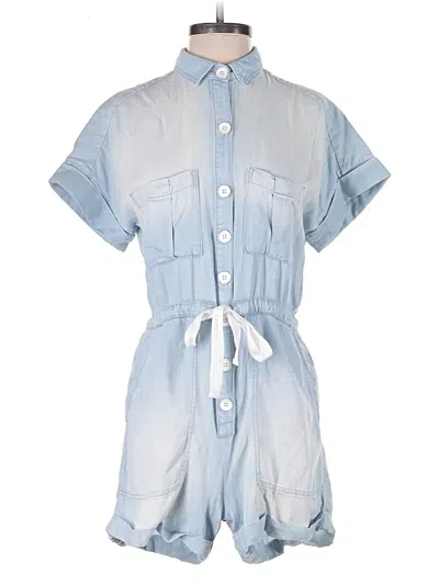Pre-owned Cloth & Stone Romper In Blue