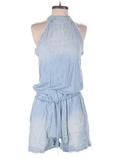 Pre-owned Cloth & Stone Romper In Blue