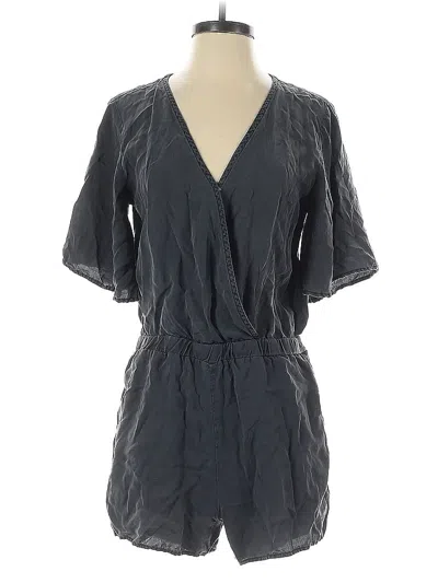Pre-owned Cloth & Stone Romper In Gray