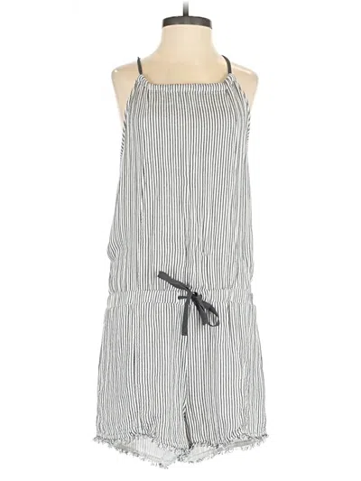 Pre-owned Cloth & Stone Romper In Gray