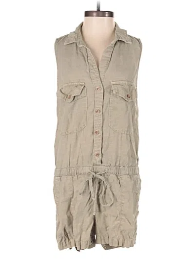Pre-owned Cloth & Stone Romper In Gray