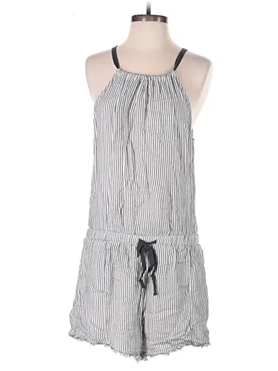 Pre-owned Cloth & Stone Romper In Gray