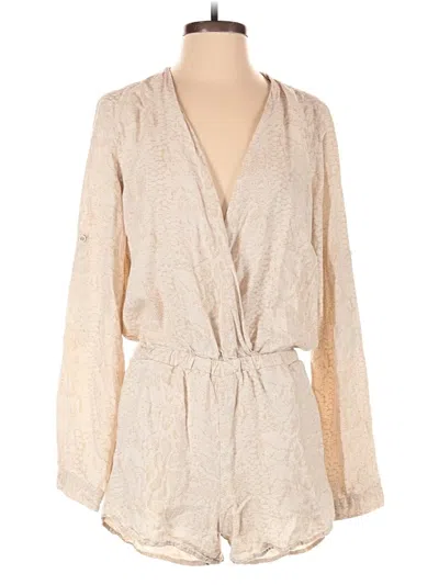 Pre-owned Cloth & Stone Romper In Ivory