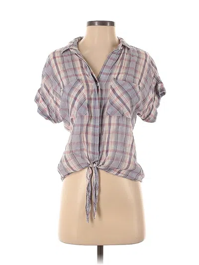 Pre-owned Cloth & Stone Short Sleeve Blouse