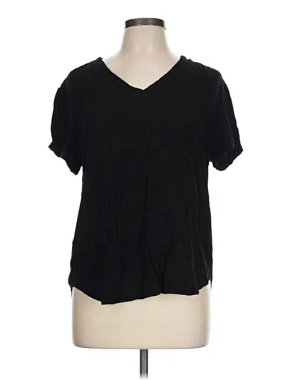 Pre-owned Cloth & Stone Short Sleeve T-shirt In Black