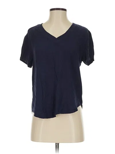 Pre-owned Cloth & Stone Short Sleeve T-shirt In Blue
