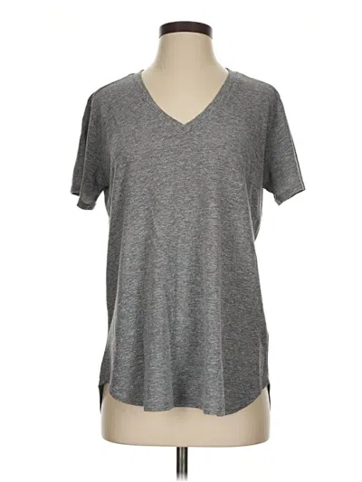 Pre-owned Cloth & Stone Short Sleeve T-shirt In Gray