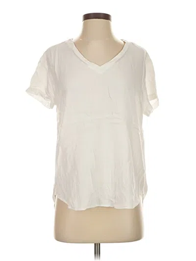 Pre-owned Cloth & Stone Short Sleeve T-shirt In White