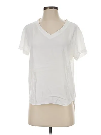 Pre-owned Cloth & Stone Short Sleeve T-shirt In White
