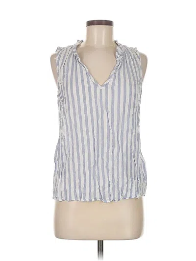 Pre-owned Cloth & Stone Sleeveless Blouse In Blue