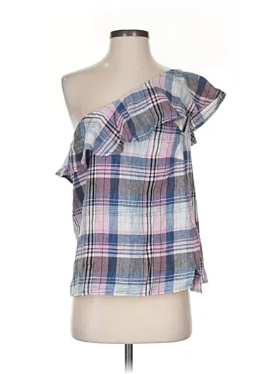 Pre-owned Cloth & Stone Sleeveless Blouse In Blue