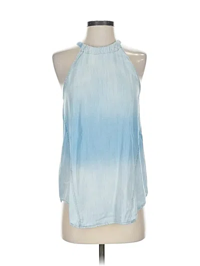 Pre-owned Cloth & Stone Sleeveless Blouse In Blue