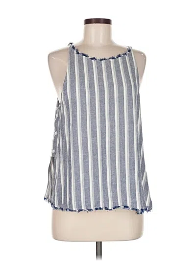 Pre-owned Cloth & Stone Sleeveless Blouse In Blue