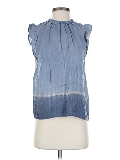 Pre-owned Cloth & Stone Sleeveless Blouse In Blue