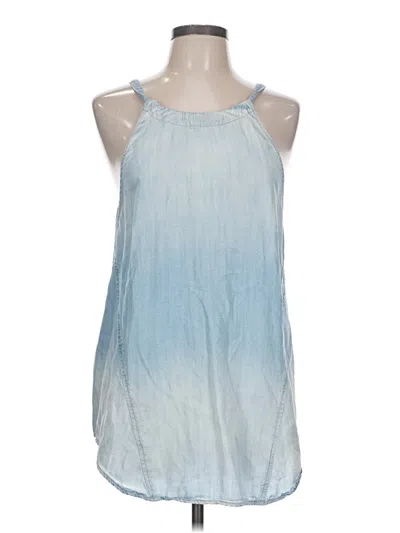 Pre-owned Cloth & Stone Sleeveless Blouse In Blue