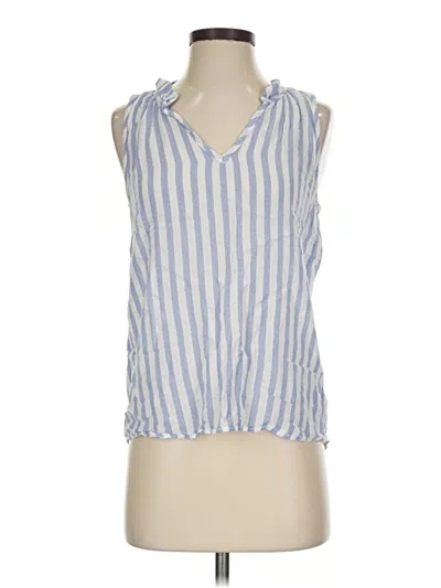 Pre-owned Cloth & Stone Sleeveless Blouse In Blue