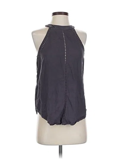 Pre-owned Cloth & Stone Sleeveless Blouse In Gray