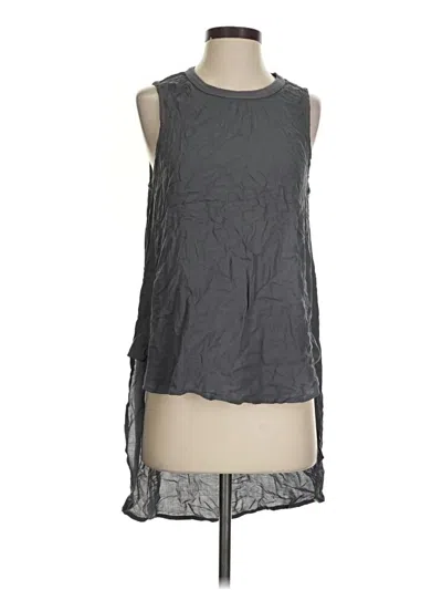 Pre-owned Cloth & Stone Sleeveless Blouse In Gray