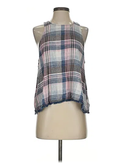 Pre-owned Cloth & Stone Sleeveless Blouse In Gray