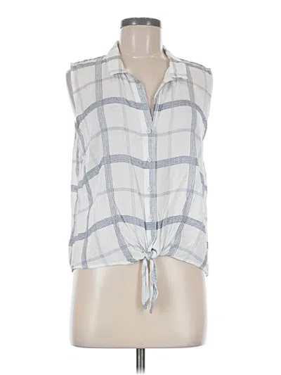 Pre-owned Cloth & Stone Sleeveless Blouse In Gray